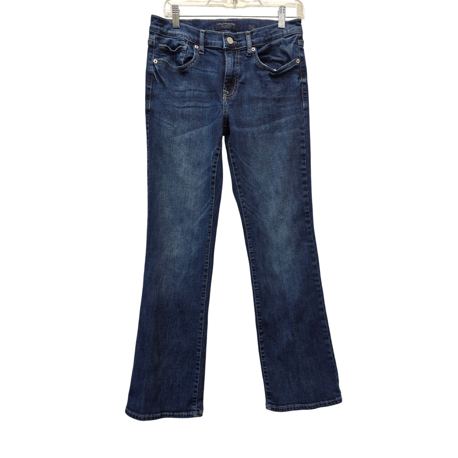 Lucky Brand Sweet Bootcut Jeans Womens 829 Dark Wash Stretch Denim Blue
